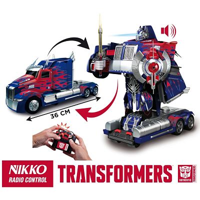 Los mejores juguetes de radiocontrol Optimus Prime transformación